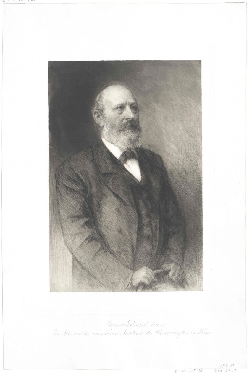 Eduard Suess od Artist Unknown