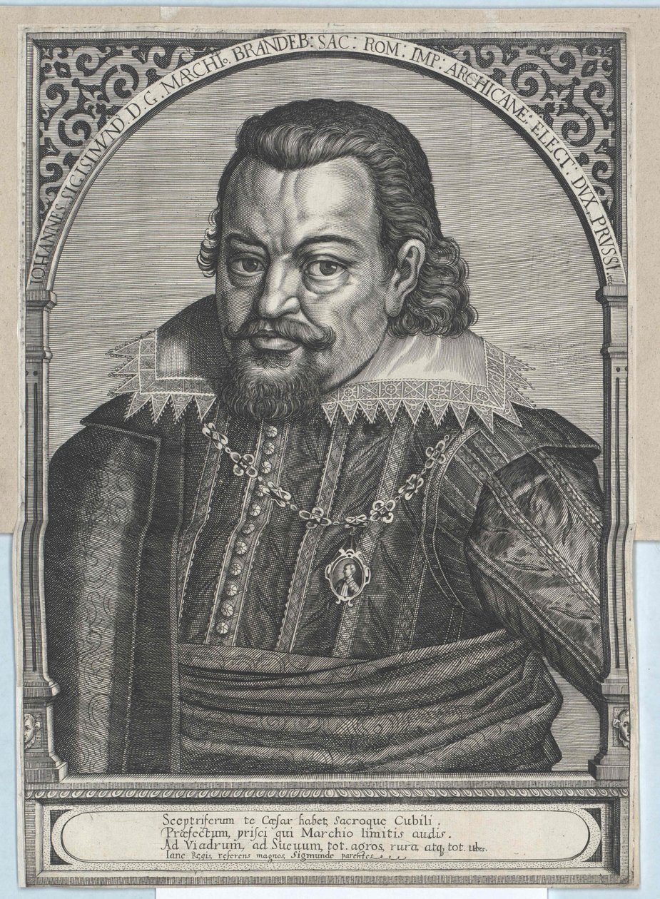 Braniborský kurfiřt Johann Sigismund od Artist Unknown
