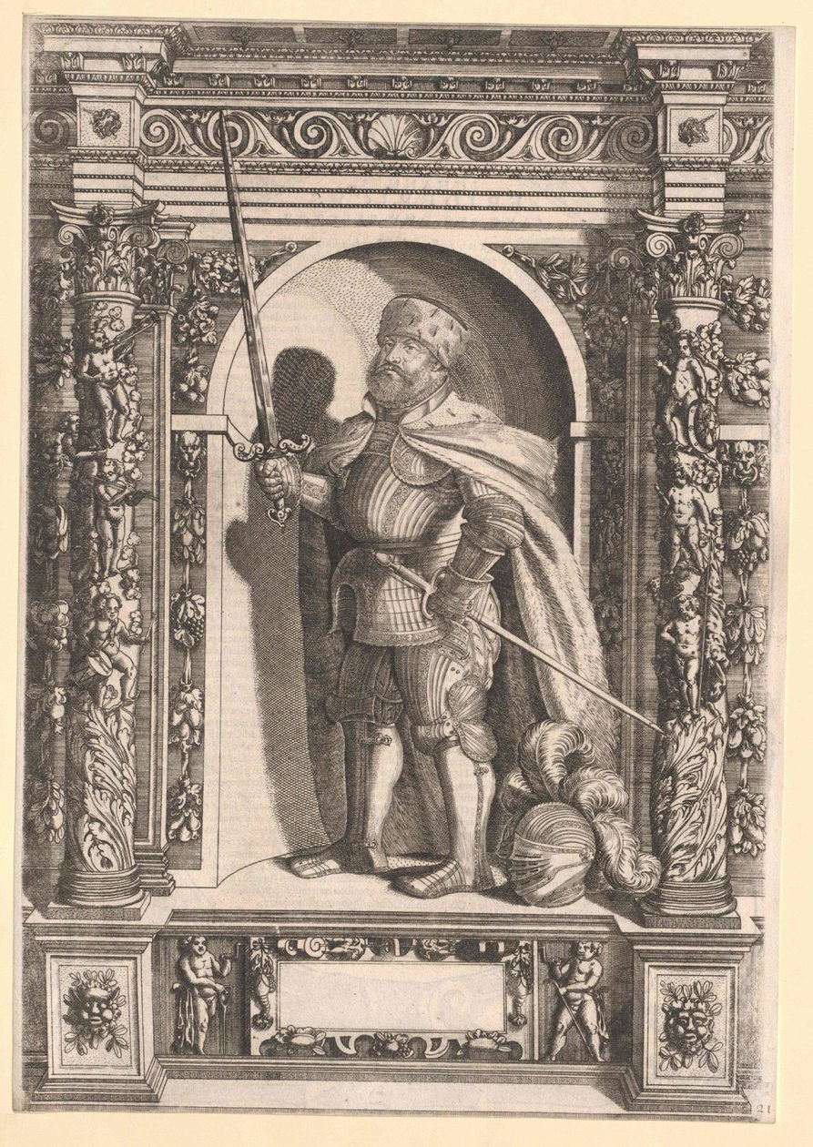 Saský kurfiřt Johann Fridrich I. od Artist Unknown