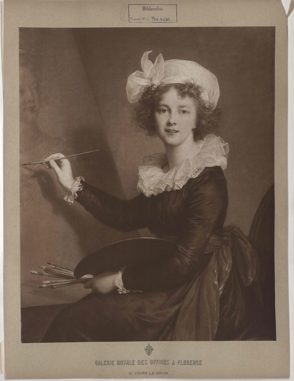 Elisabeth Vigee-Lebrun od Artist Unknown