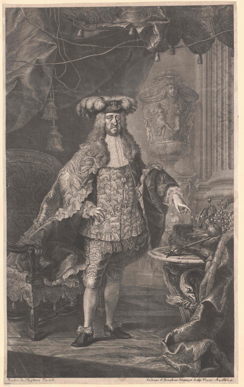 Císař Karel VI. od Artist Unknown