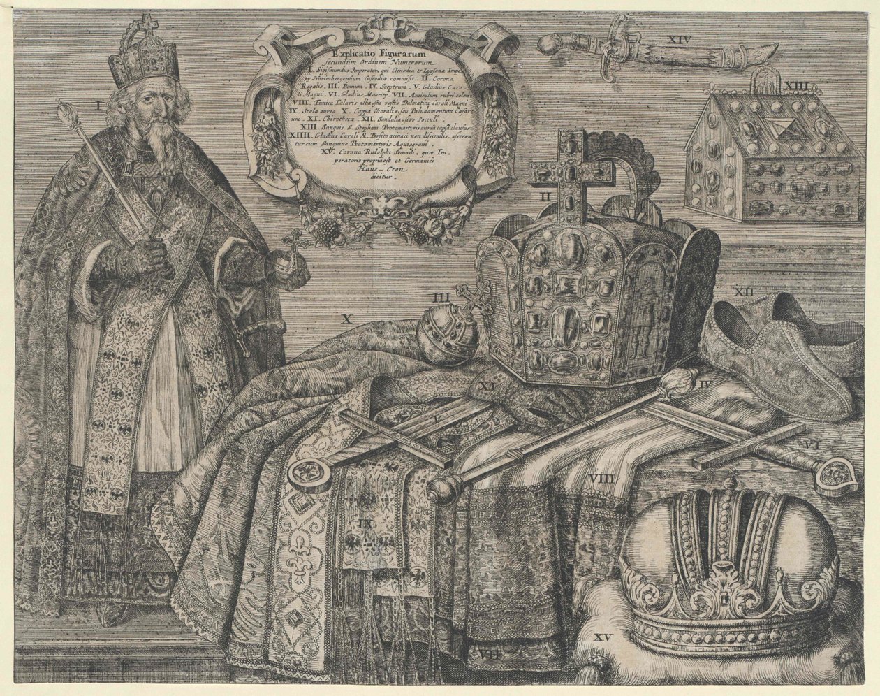 Císař Zikmund I. od Artist Unknown