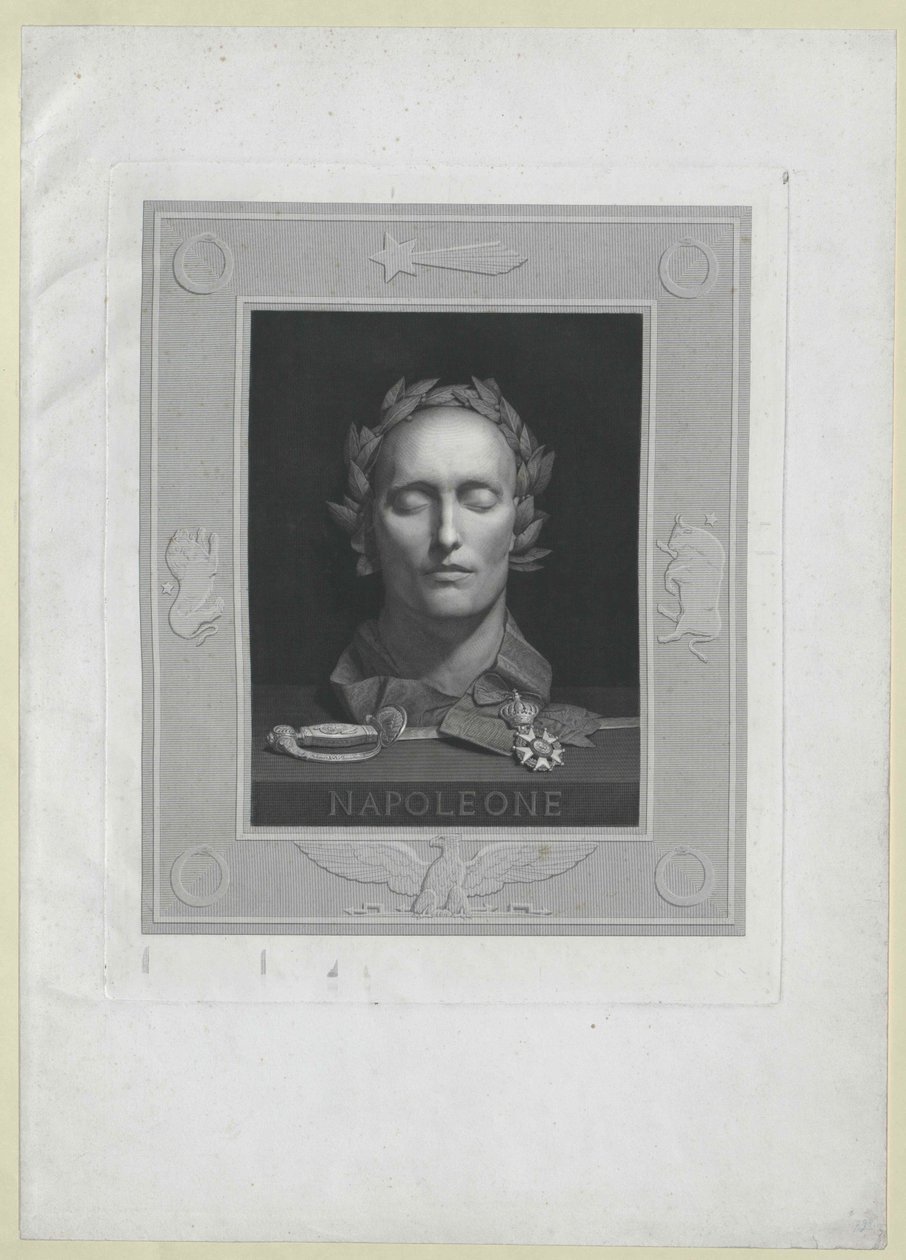 Francouzský císař Napoleon I. Bonaparte od Artist Unknown