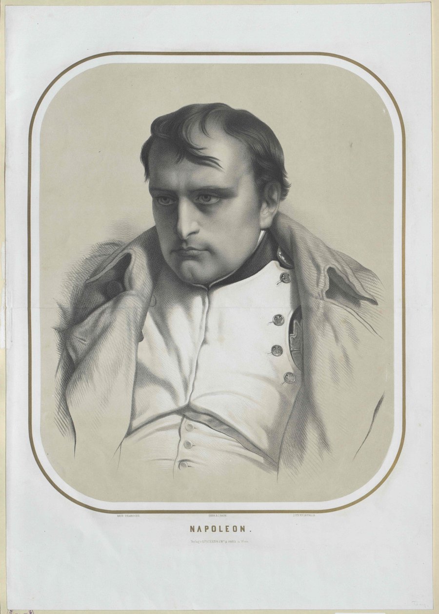 Francouzský císař Napoleon I. Bonaparte od Artist Unknown