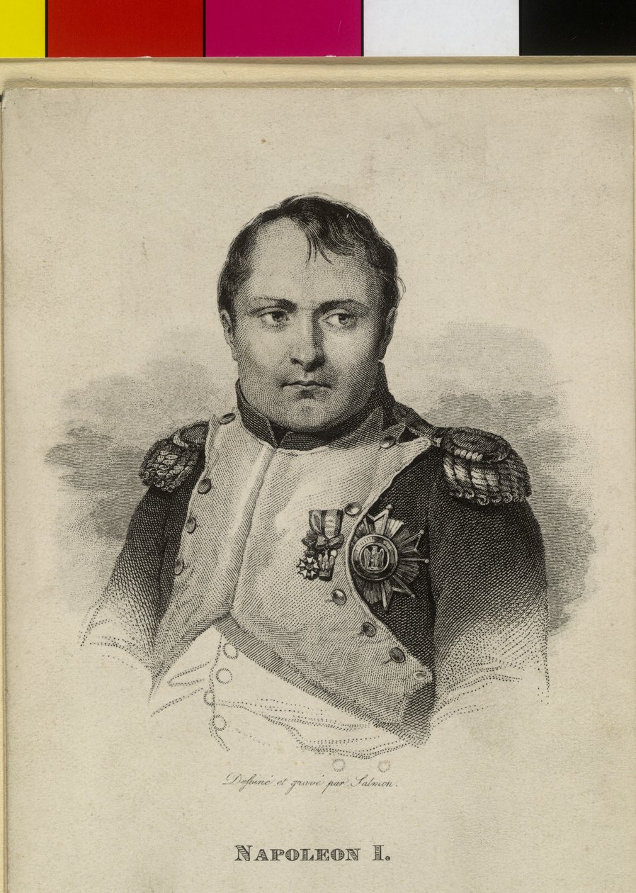 Francouzský císař Napoleon I. Bonaparte od Artist Unknown