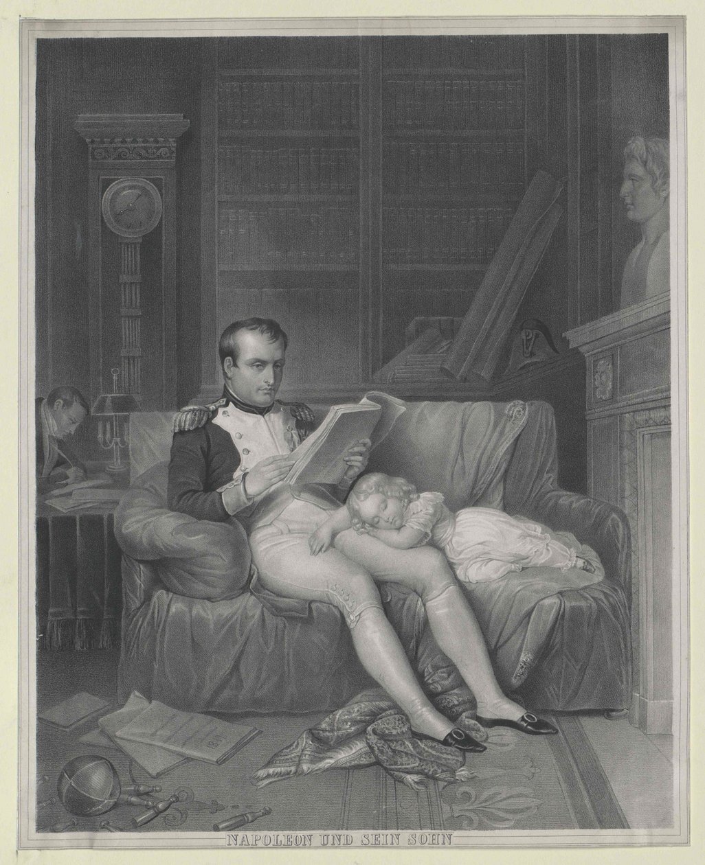 Francouzský císař Napoleon I. Bonaparte od Artist Unknown