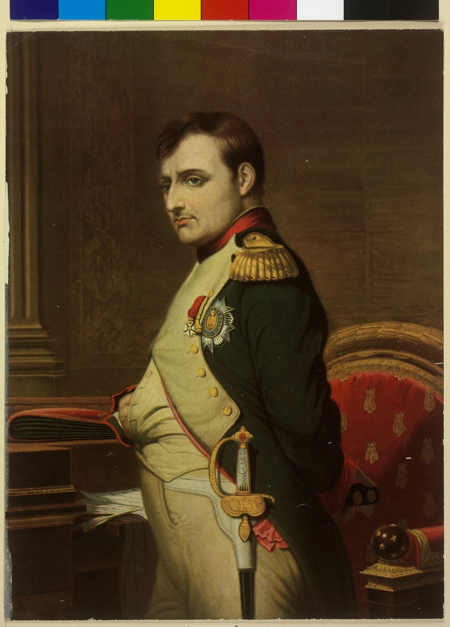Francouzský císař Napoleon I. Bonaparte od Artist Unknown