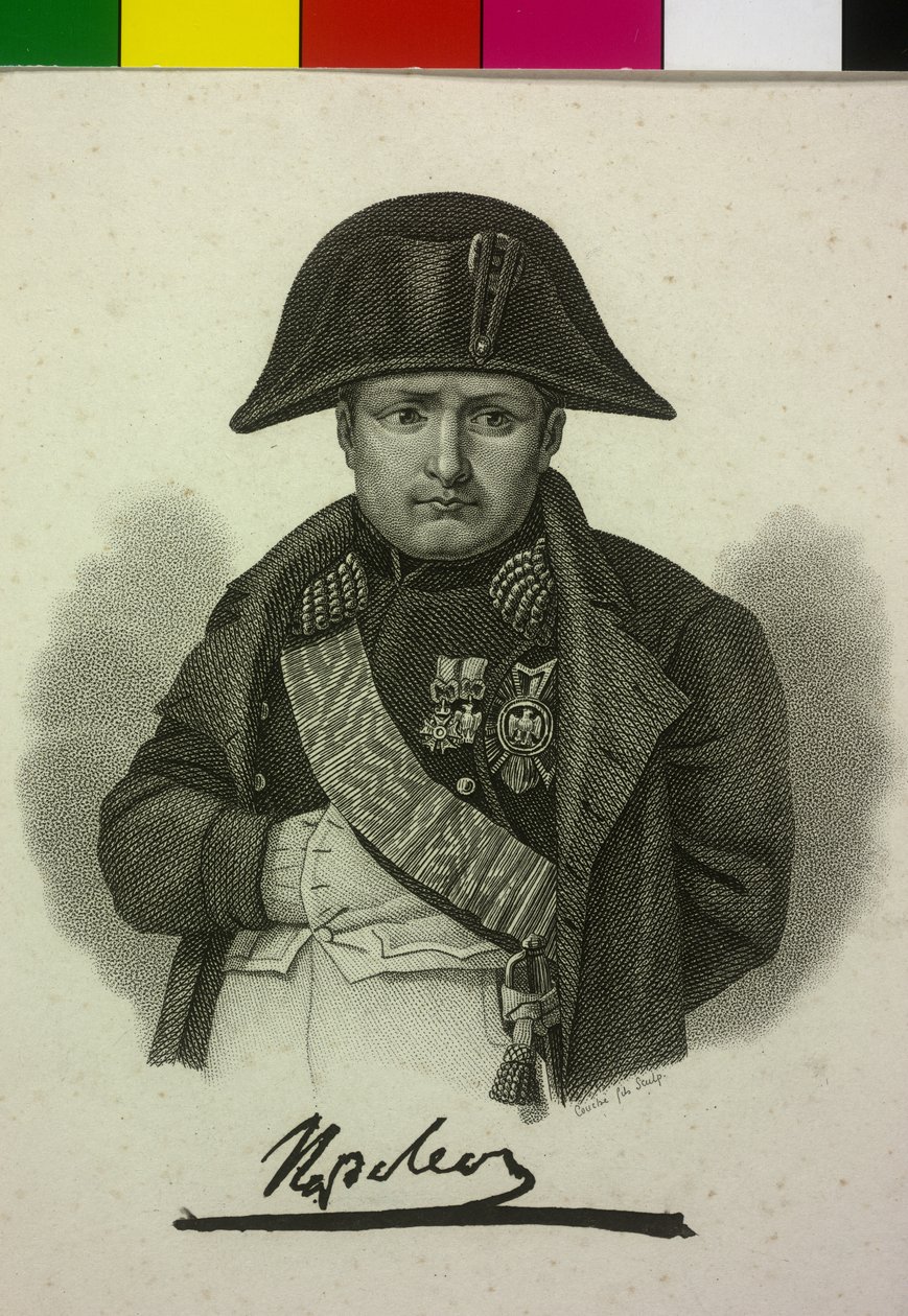 Francouzský císař Napoleon I. Bonaparte od Artist Unknown