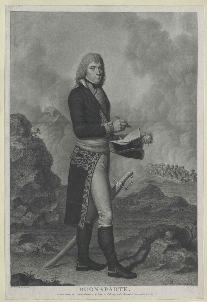 Francouzský císař Napoleon I. Bonaparte od Artist Unknown
