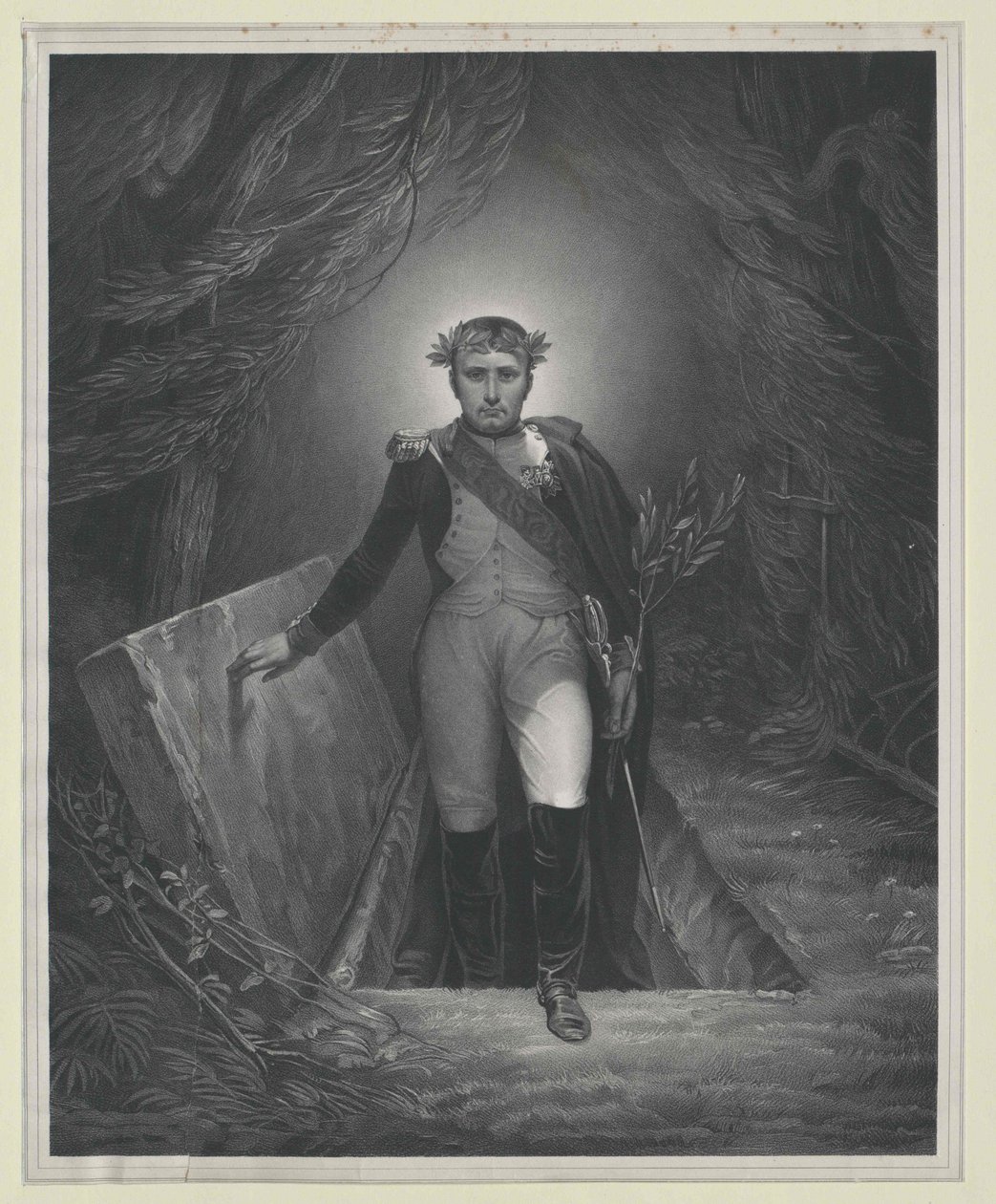 Francouzský císař Napoleon I. Bonaparte od Artist Unknown