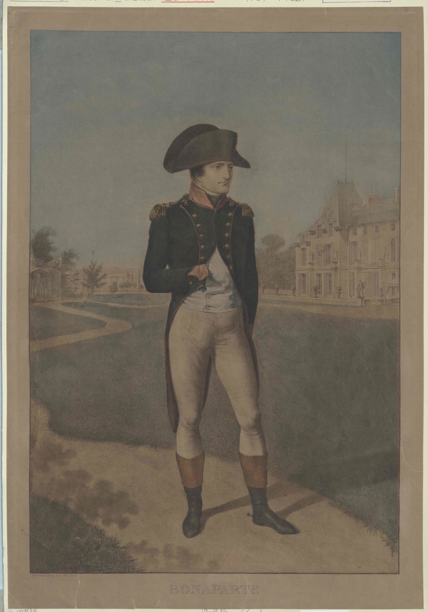 Francouzský císař Napoleon I. Bonaparte od Artist Unknown