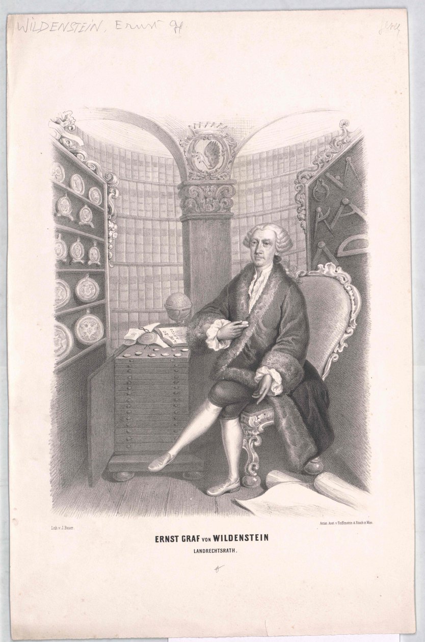 Ernst Henry hrabě von Wildenstein od Artist Unknown