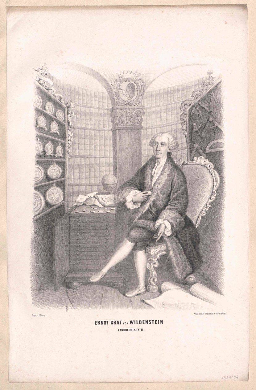 Ernst Henry hrabě von Wildenstein od Artist Unknown