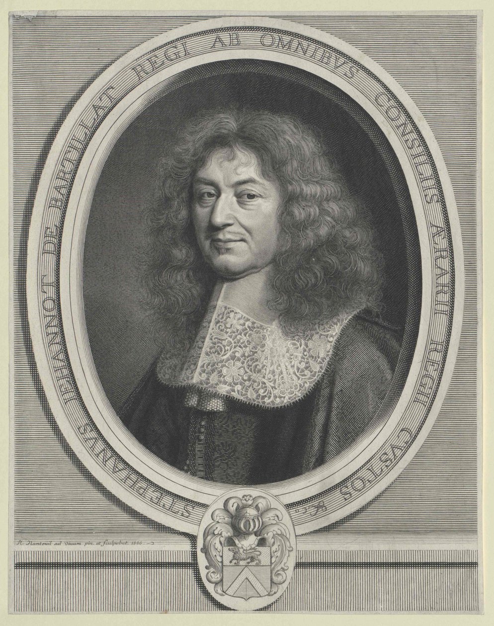 Etienne de Bartillat (tisk) od Artist Unknown