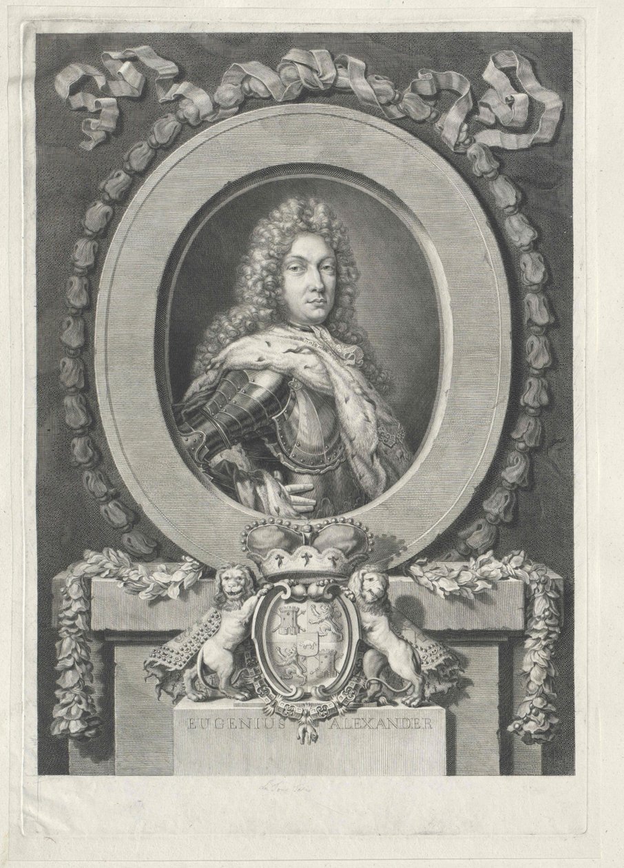 Evžen Alexandr 1. hrabě z Thurnu a Taxisu od Artist Unknown