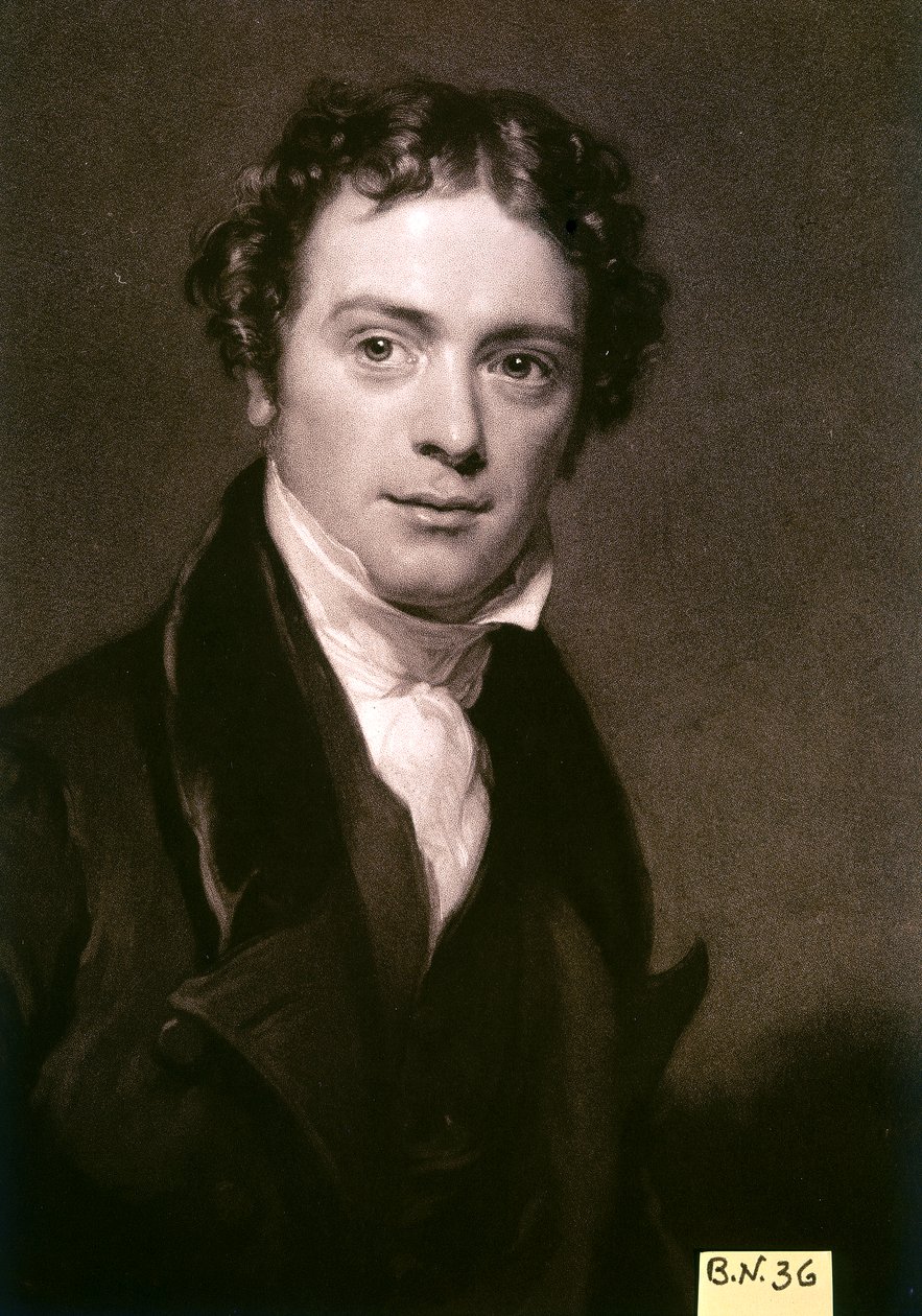 FARADAY Michael, anglický fyzik a chemik . od Artist Unknown