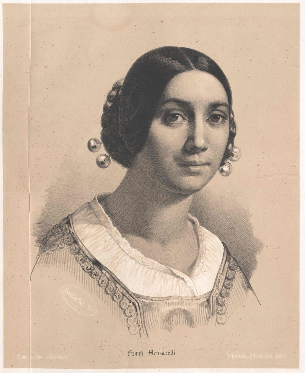 Fanny Mazzarelli od Artist Unknown