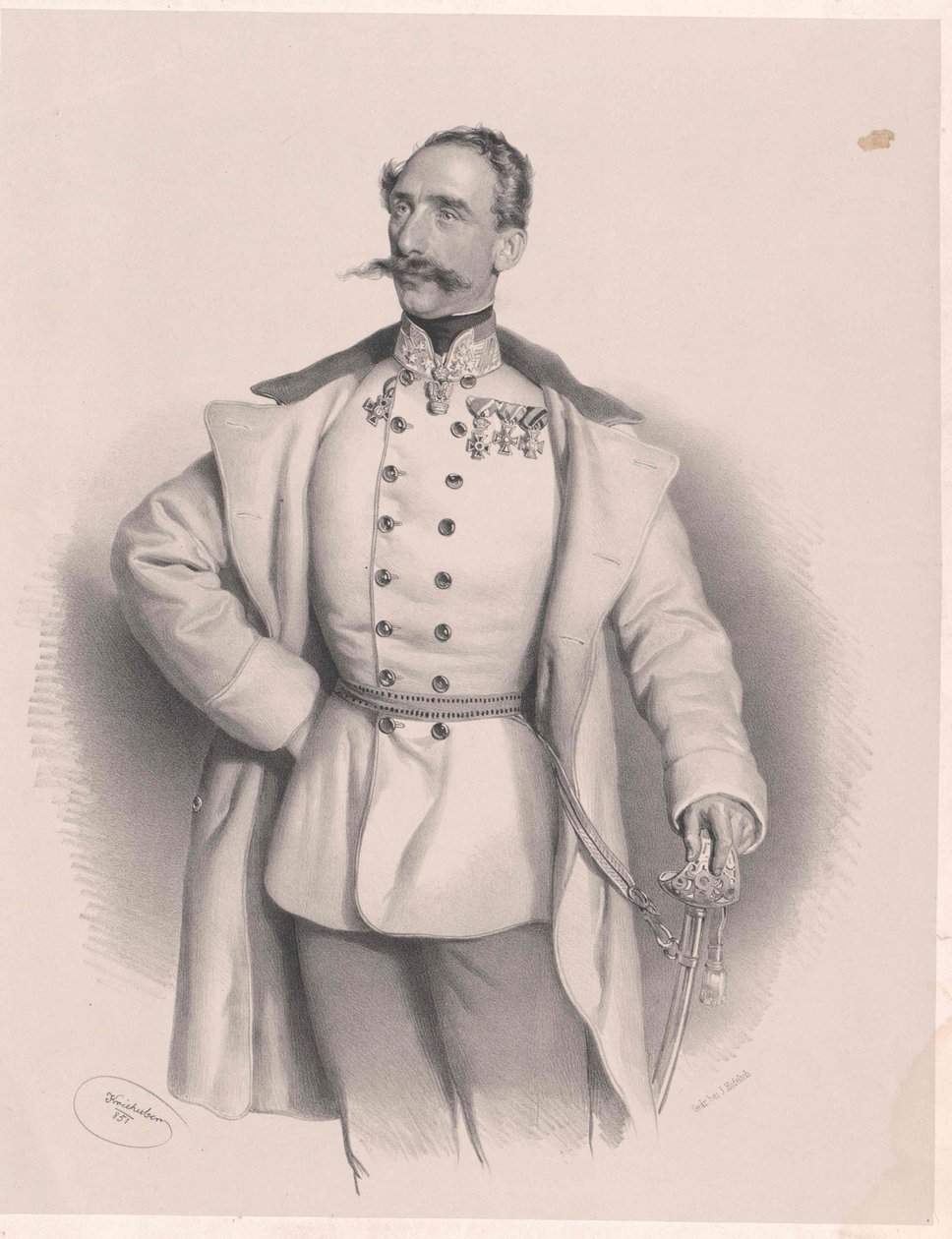 Ferdinand hrabě Althann od Artist Unknown