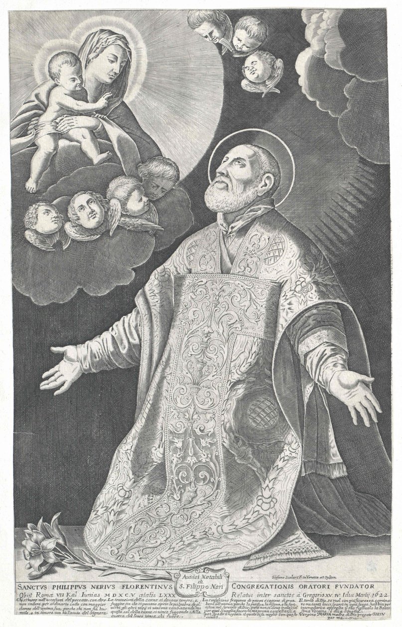 Filippo Neri od Artist Unknown