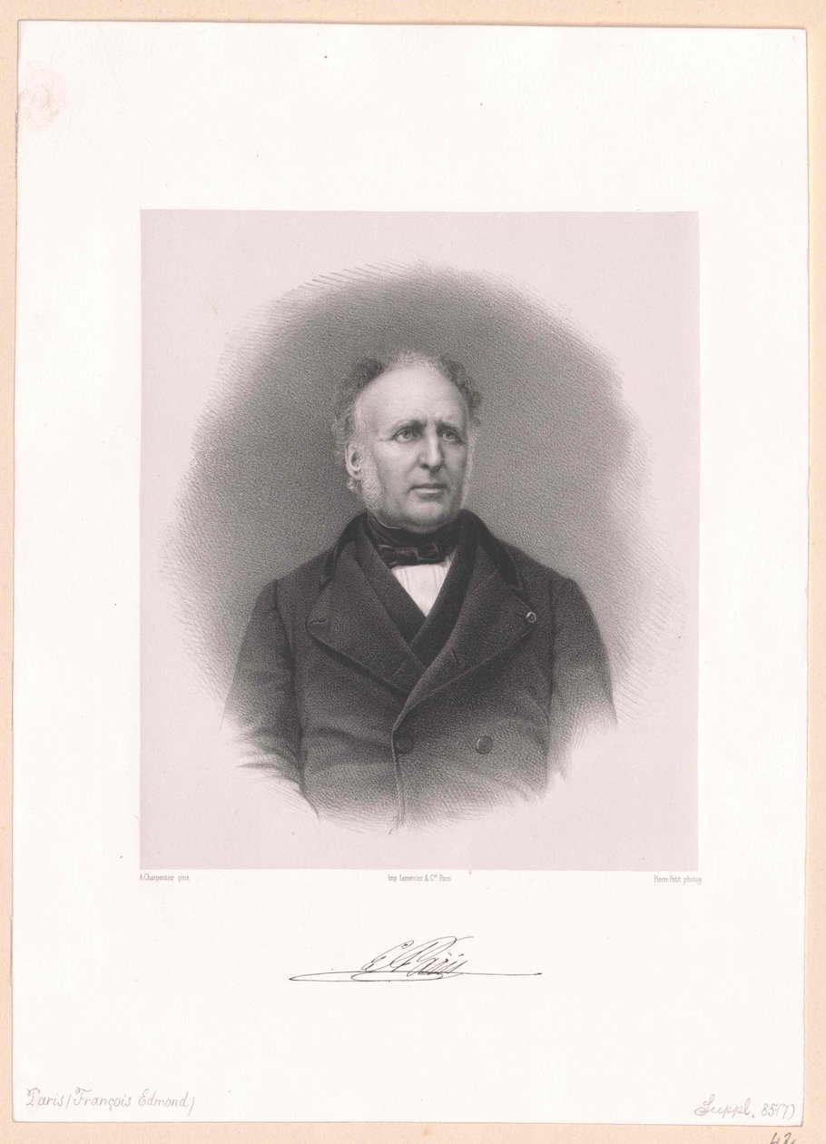 Francois Edmond Paris od Artist Unknown