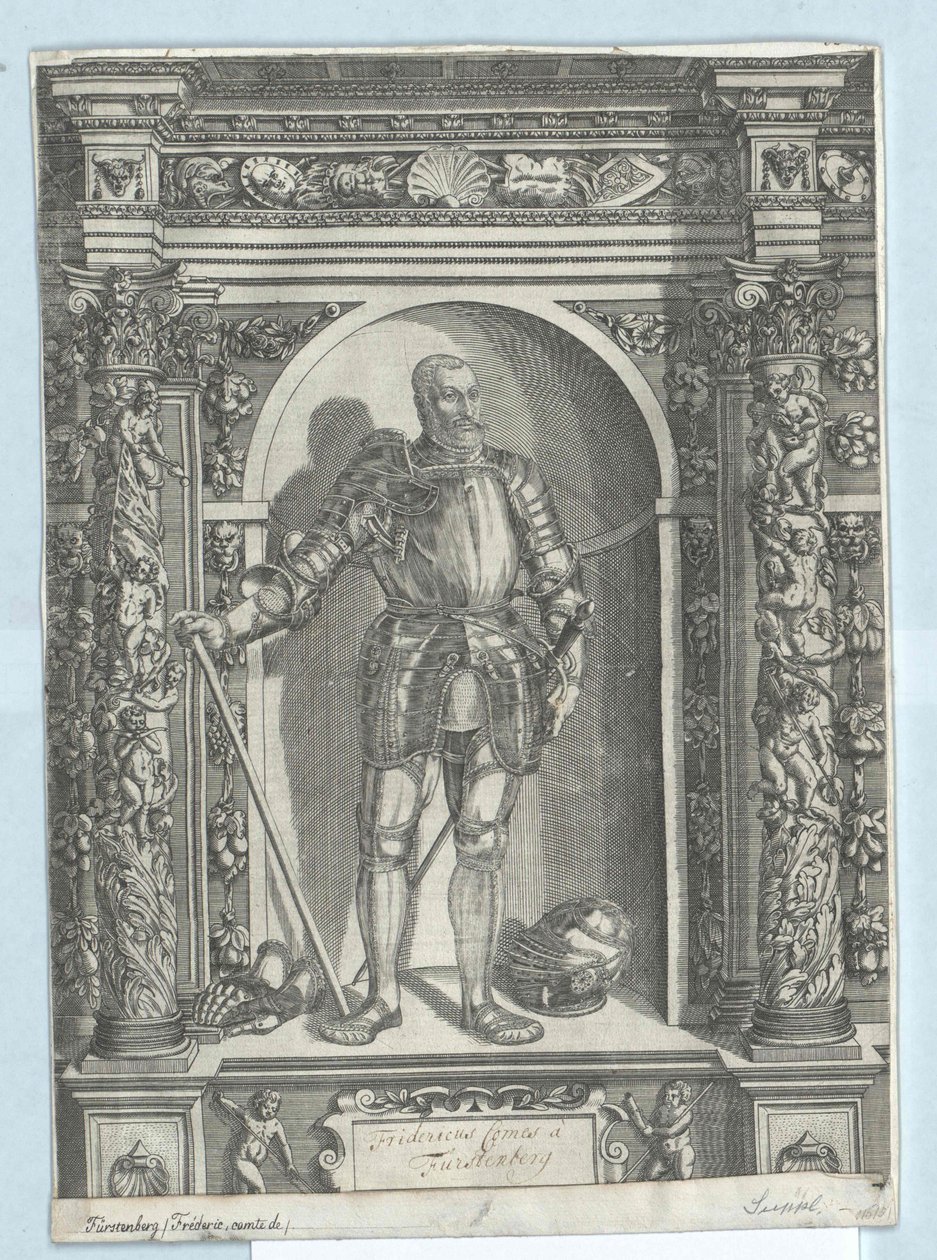 Fridrich II. hrabě von Fuerstenberg na Fuerstenberg od Artist Unknown