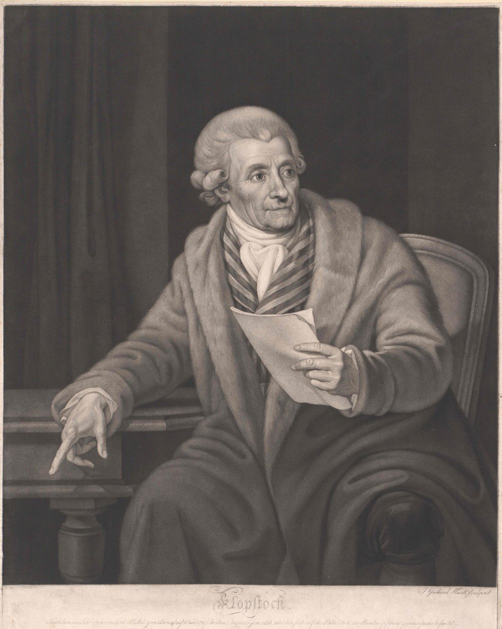 Friedrich Gottlieb Klopstock od Artist Unknown