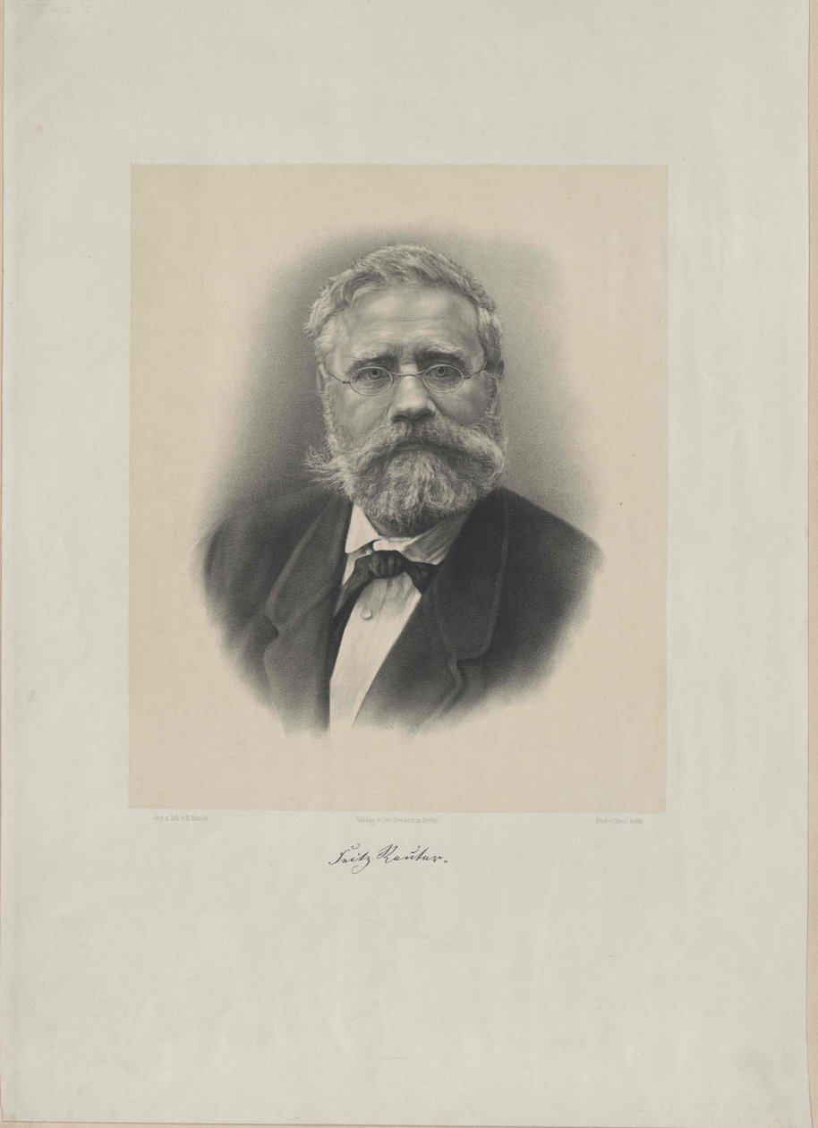 Fritz Reuter od Artist Unknown