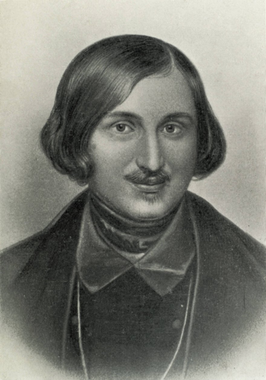GOGOL, Nikolaj Vasiljevič (1809-1852). Ruský spisovatel a dramatik. Rytina. od Artist Unknown