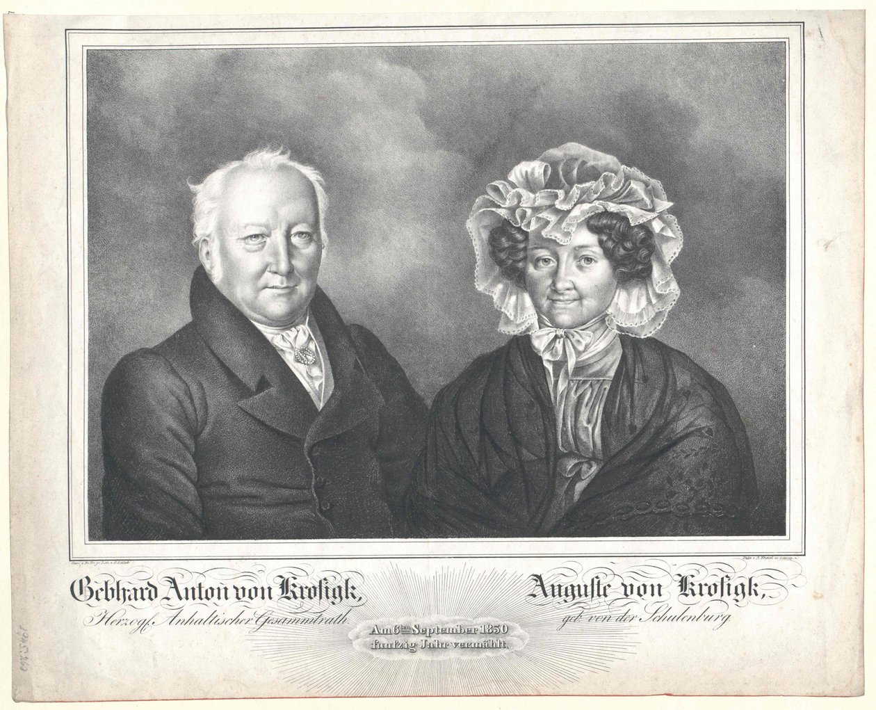 Gebhard Anton von Krosigk od Artist Unknown