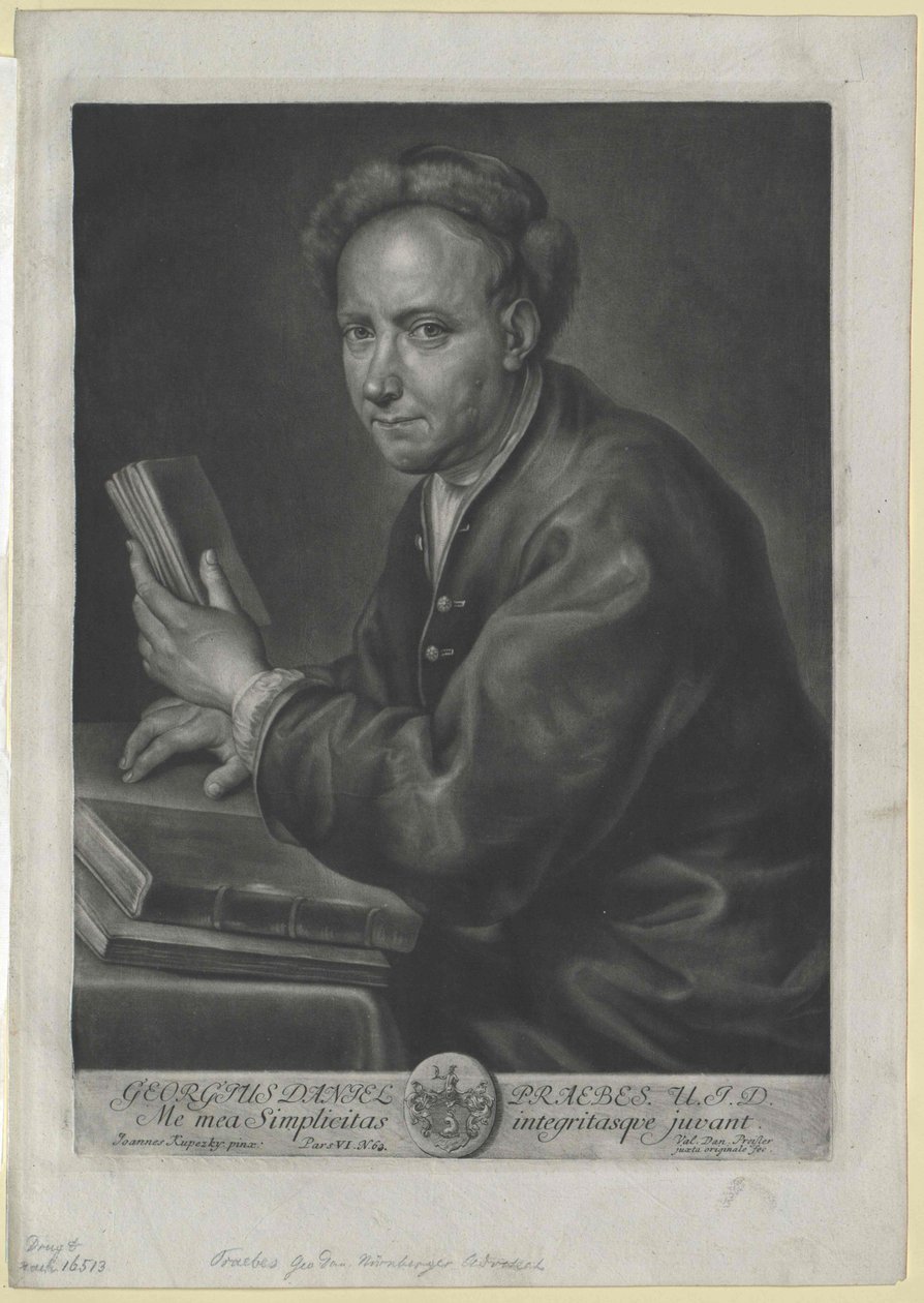 Georg Daniel Praebes od Artist Unknown