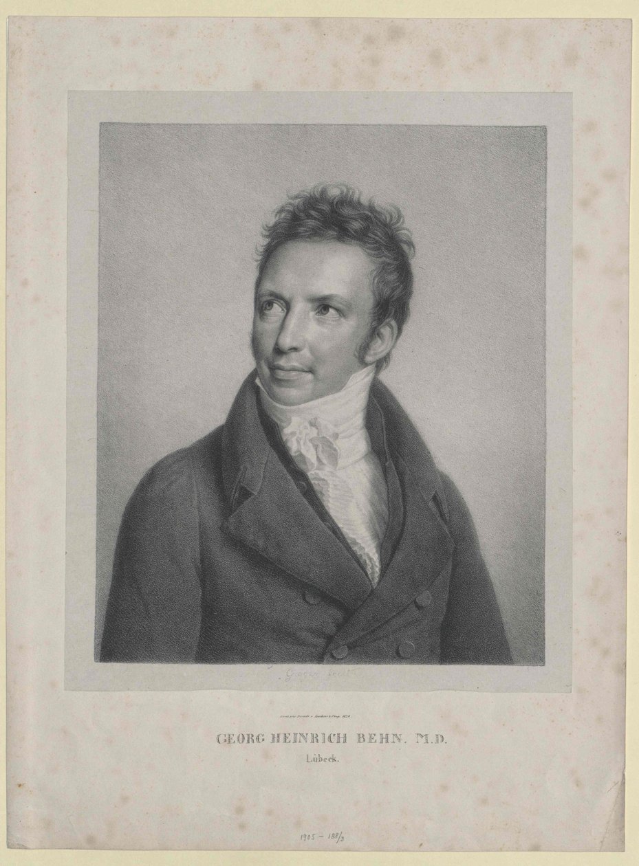 Georg Heinrich Behn (tisk) od Artist Unknown