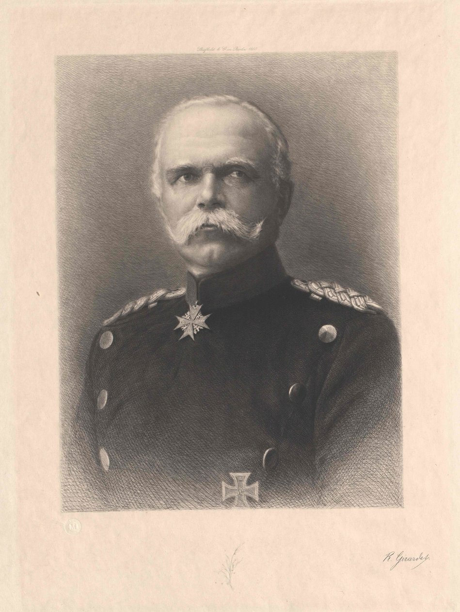 George Leo hrabě z Caprivi od Artist Unknown