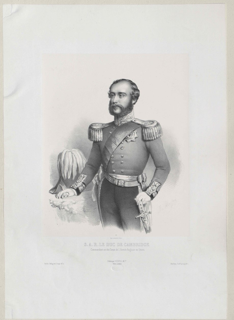 George vévoda Cambridge od Artist Unknown