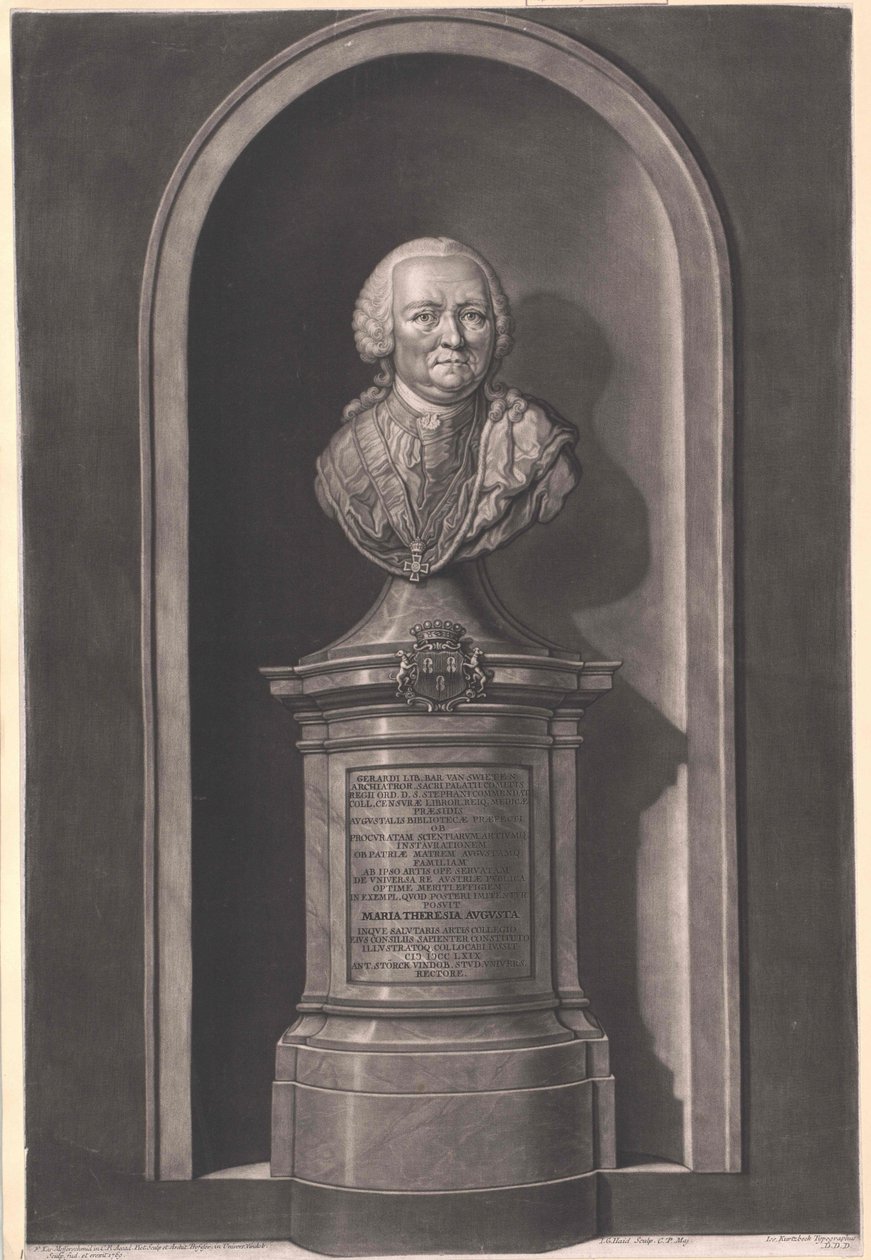 Gerard Baron van Swieten od Artist Unknown