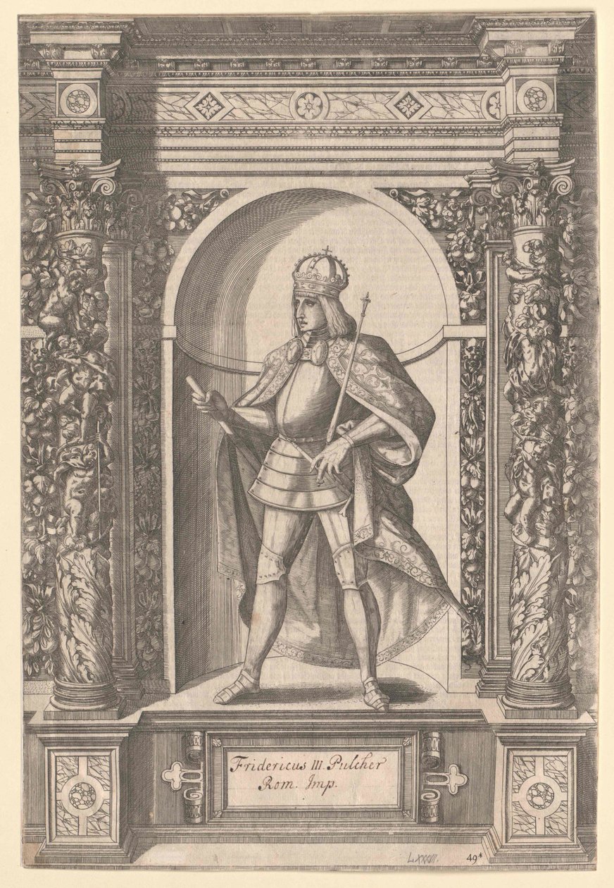 Německý král Fridrich Falcký od Artist Unknown