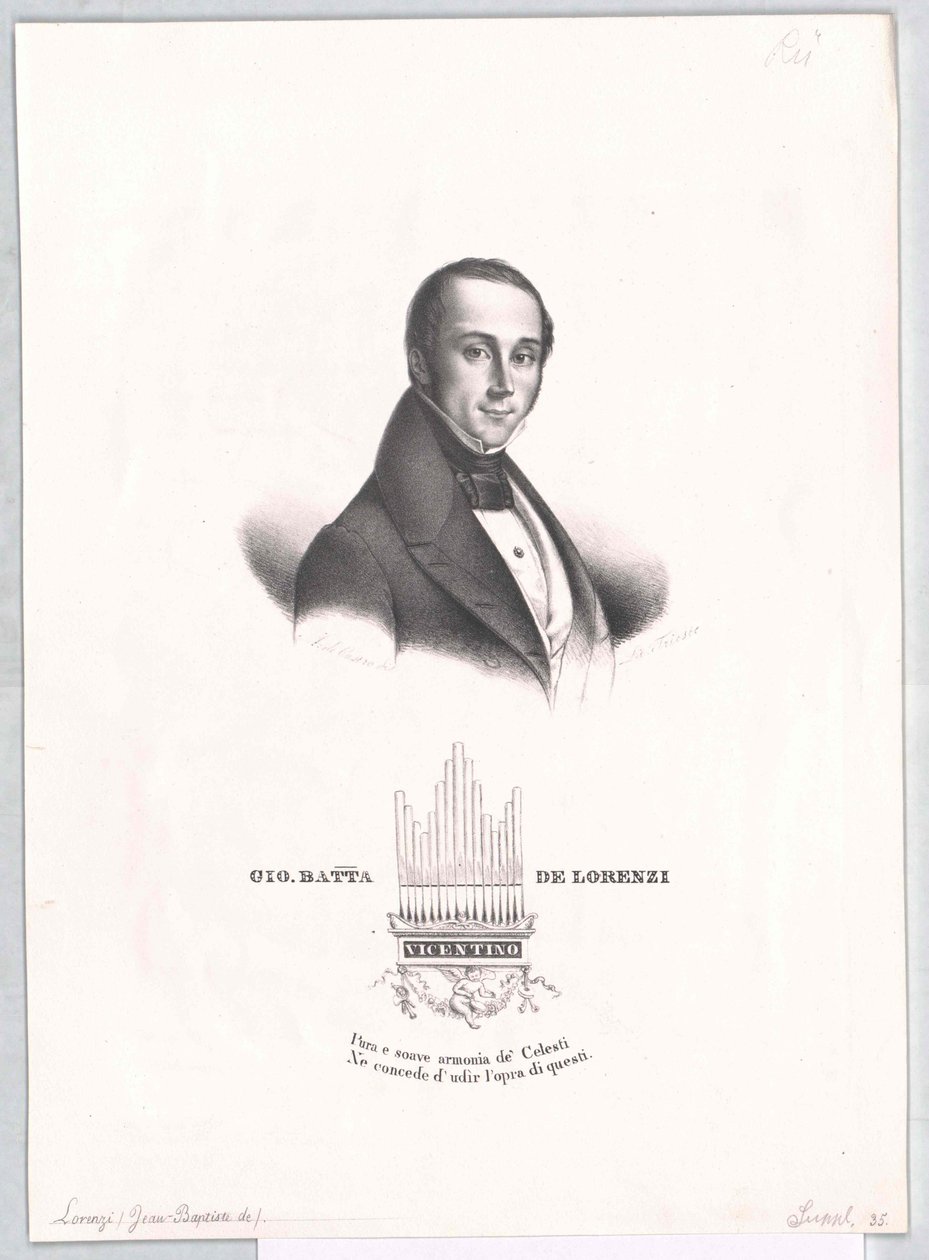 Giovanni Battista de Lorenzi od Artist Unknown