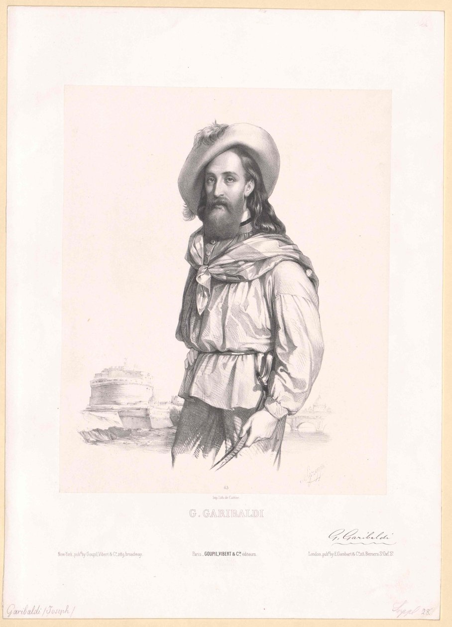 Giuseppe Garibaldi od Artist Unknown