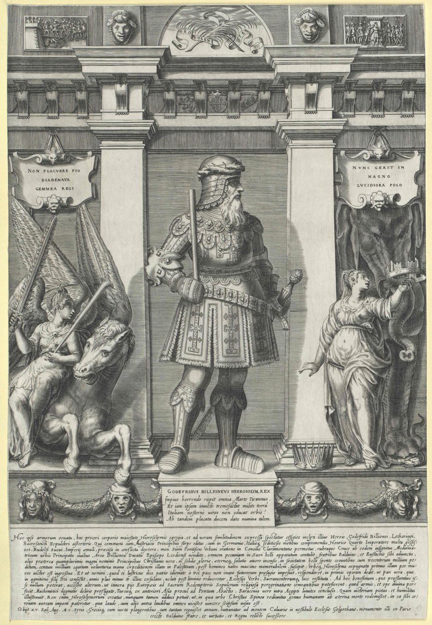 Gottfried z bujónu, od Artist Unknown