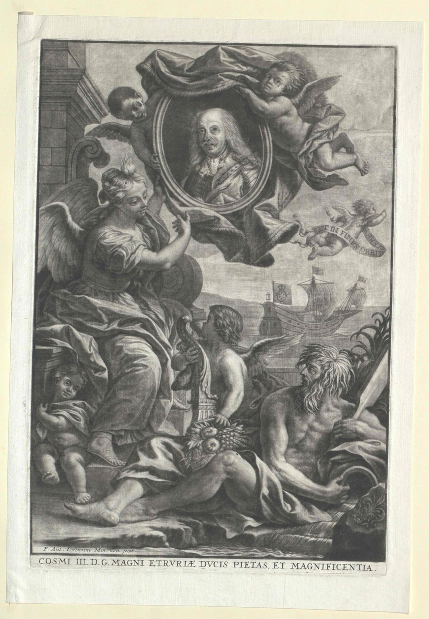 Toskánský velkovévoda Cosimo III de Medici od Artist Unknown
