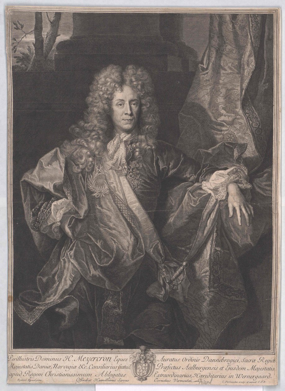 Henning Meyer de Meyercron od Artist Unknown