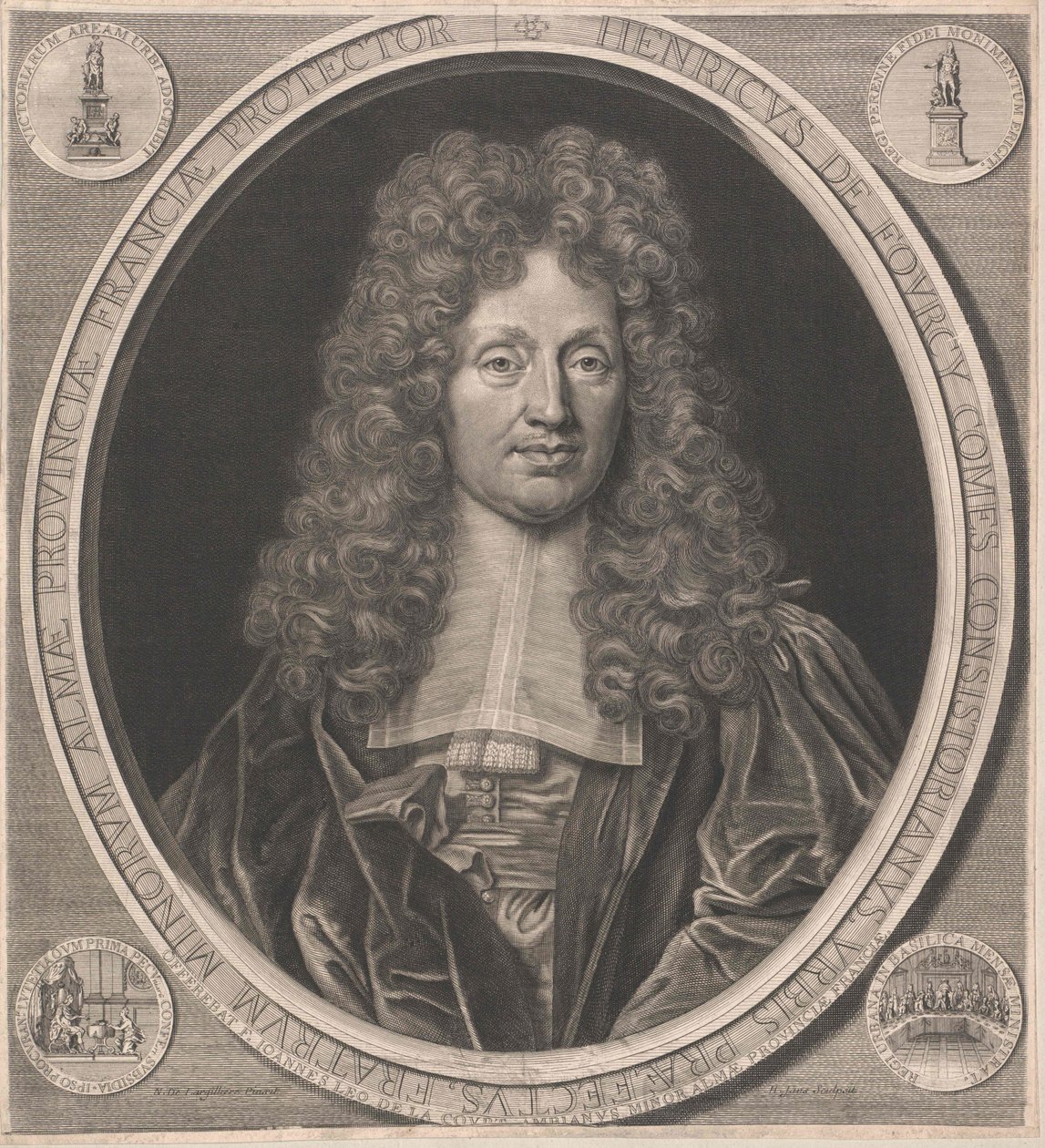 Henri II Fourcy (tisk) od Artist Unknown
