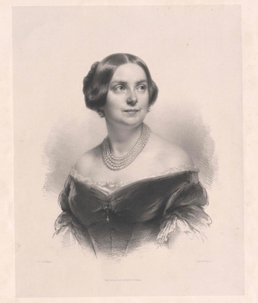 Henriette Gertrude Walpurgis Sontagová od Artist Unknown