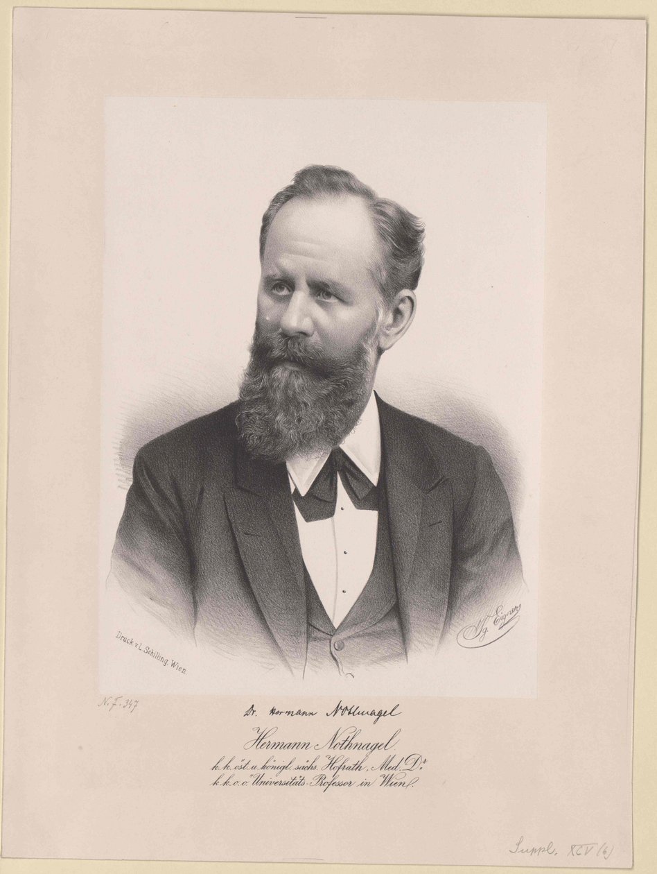 Hermann Nothnagel (tisk) od Artist Unknown