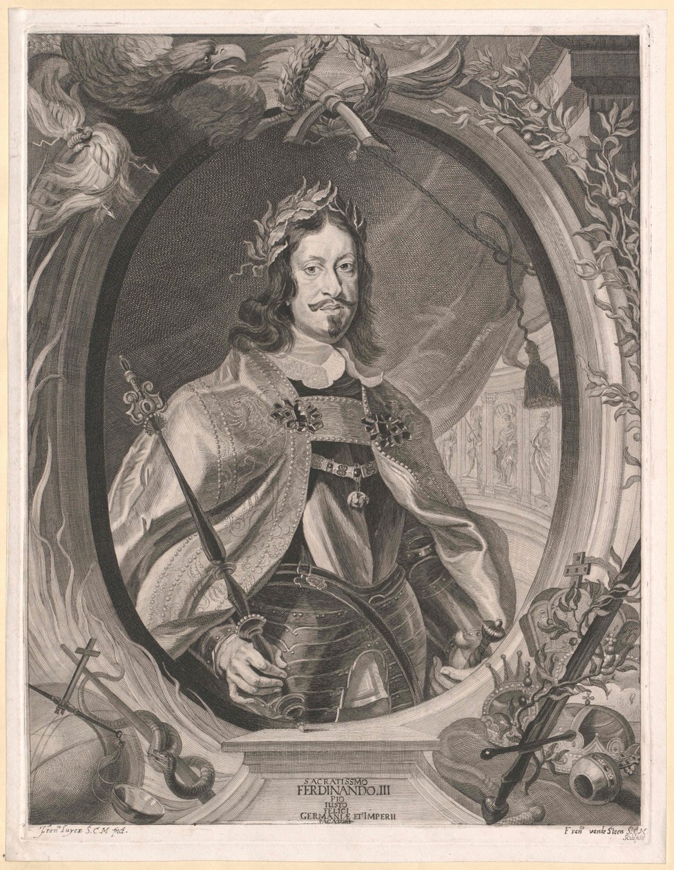 Císař Svaté říše římské Ferdinand III. od Artist Unknown