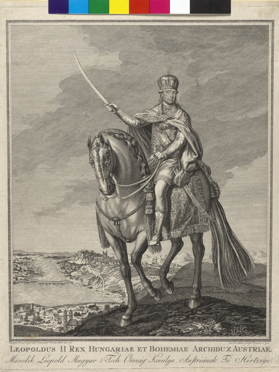 Císař Svaté říše římské Leopold II. od Artist Unknown