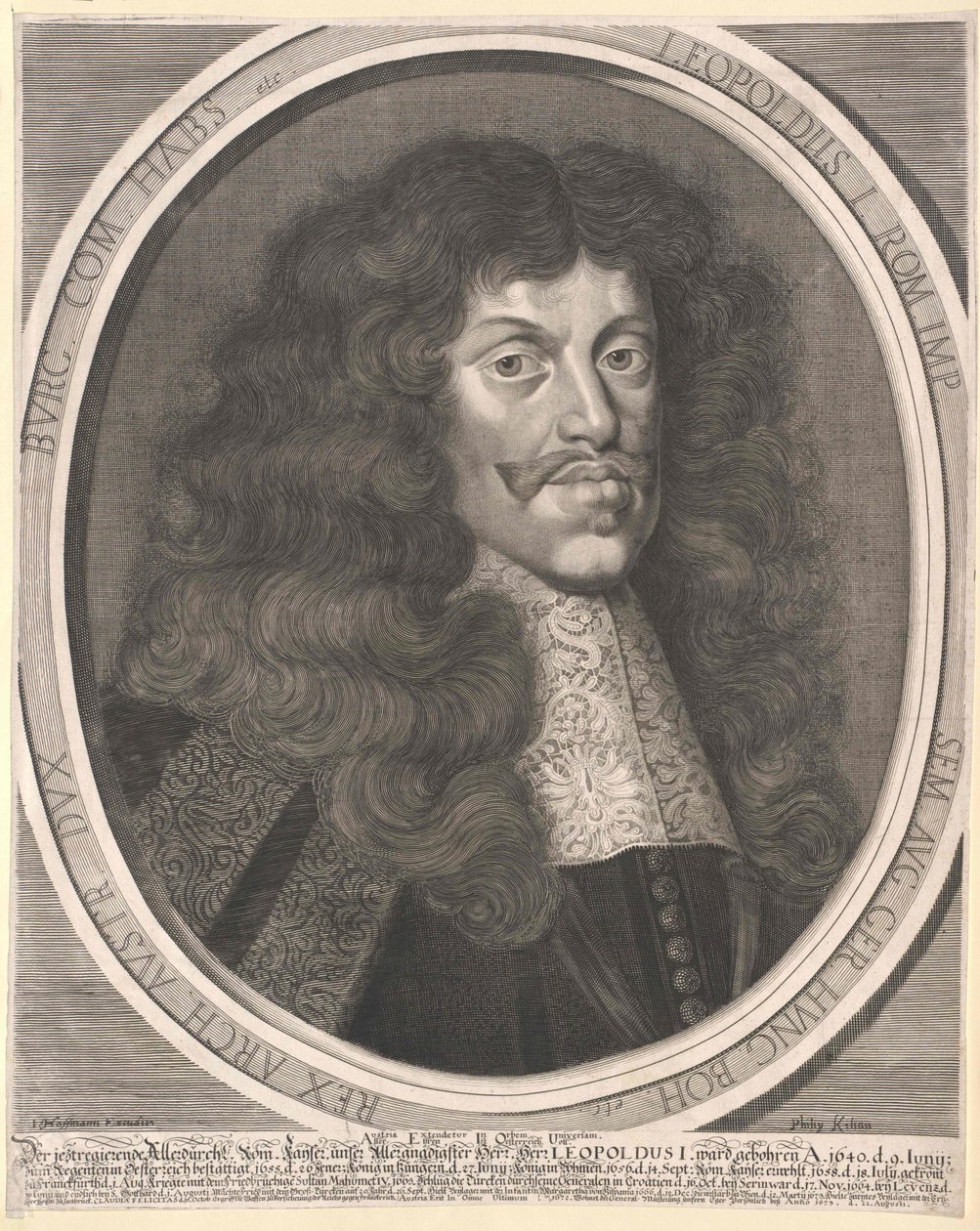 Císař Svaté říše římské Leopold I. od Artist Unknown