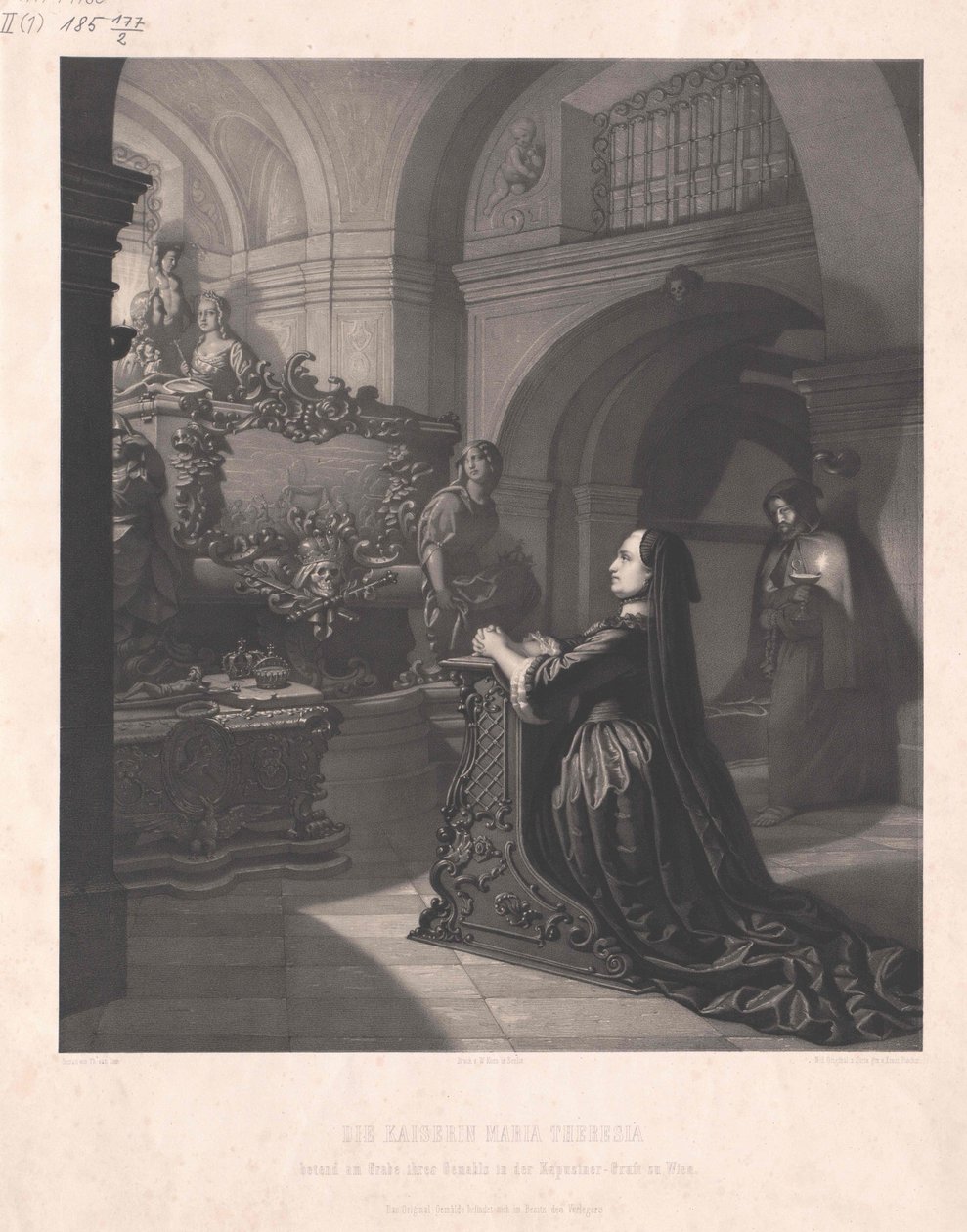 Svatá římská císařovna Marie Terezie od Artist Unknown