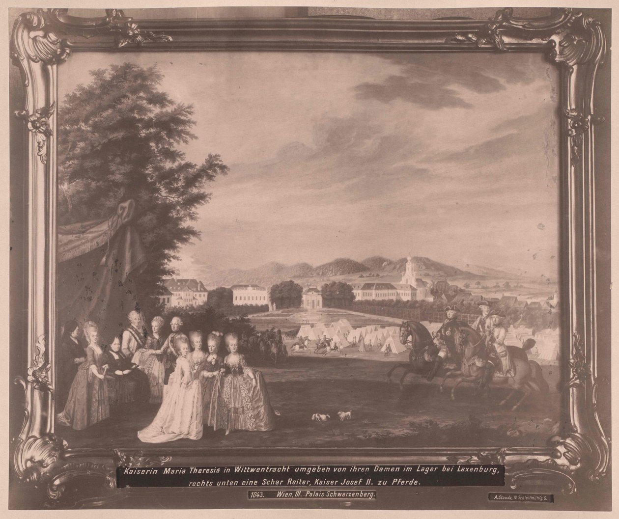 Svatá římská císařovna Marie Terezie od Artist Unknown