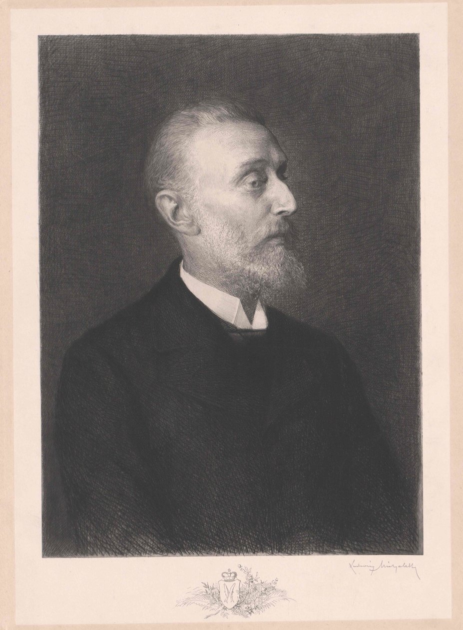 Hugo hrabě a Altgraf Salm-Reifferscheidt-Raitz (tisk) od Artist Unknown