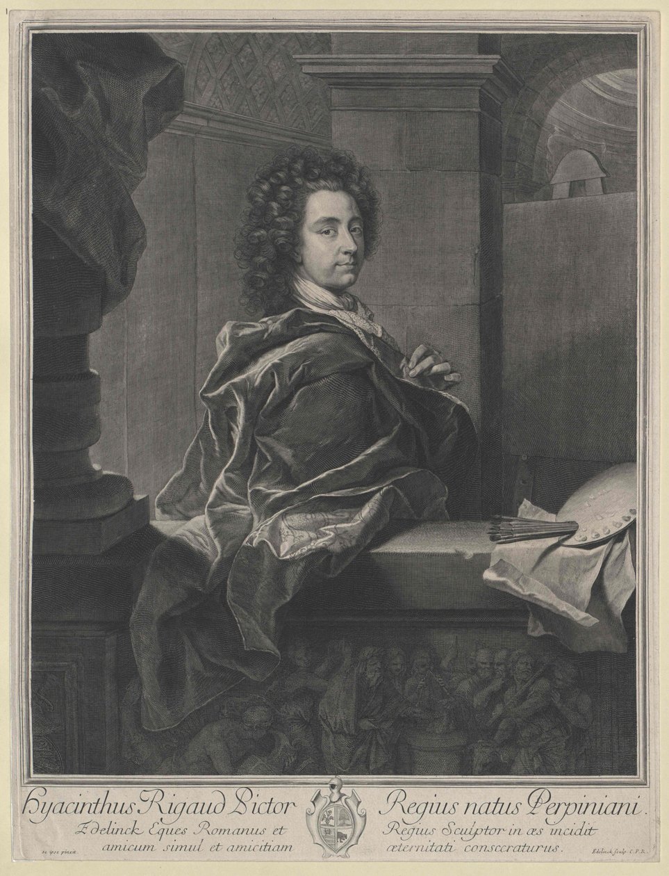 Hyacinthe Rigaud od Artist Unknown